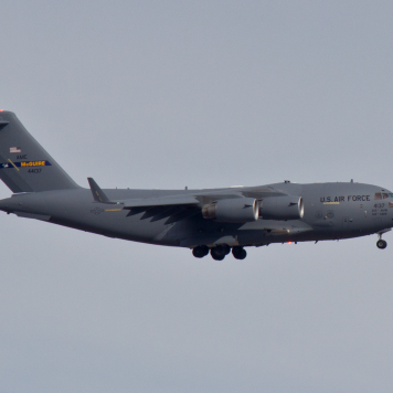 C-17 on Approach to KSTL.